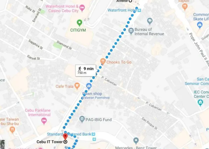 Apartment 17d Walking Distance To Ayala And It Park With Wifi *